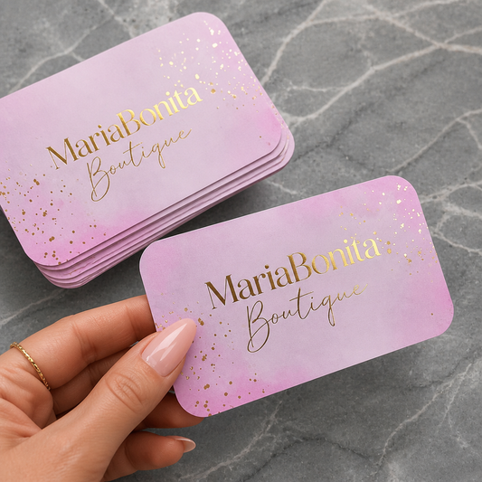 100 Etiquetas Premium con Foil. Medidas 2x3.5 pulgadas.