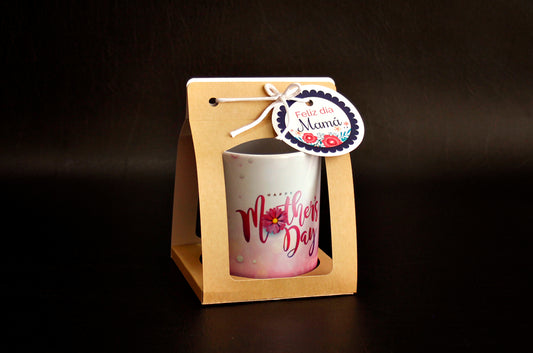 Docena de Combo de Taza Sublimada, Cajita y Etiqueta