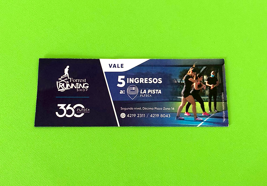 Ciento de Tickets para Eventos. Medidas: 17×6.5 cm