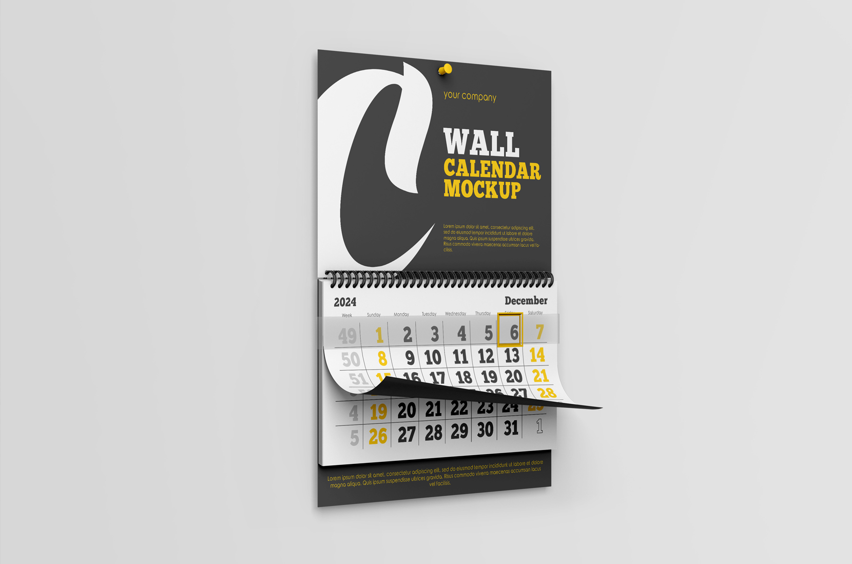 Calendario Digital Pared Shop Stores