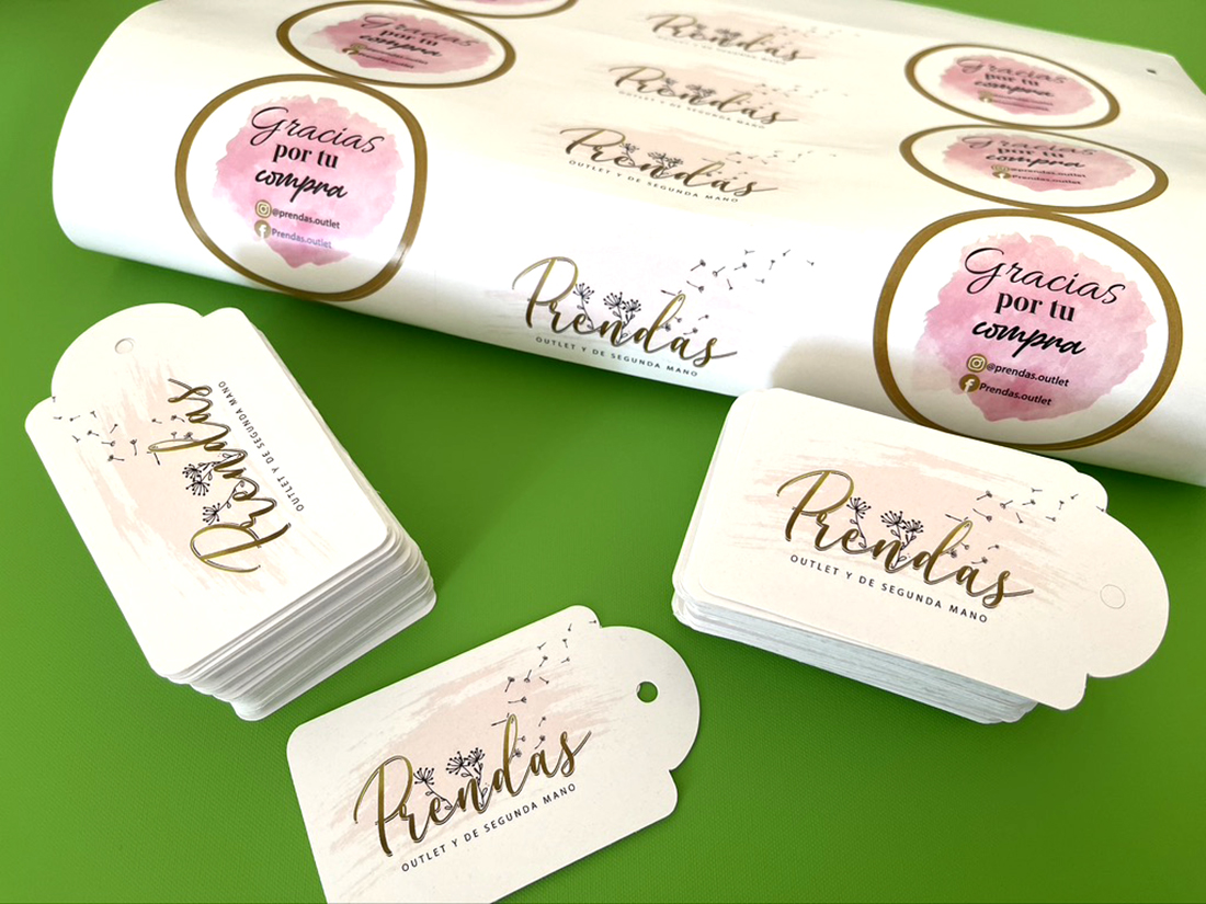 Ciento De Etiquetas Full Color Troqueladas PrintFresh ciento-de-etiquetas-full-color-troqueladas-printfresh