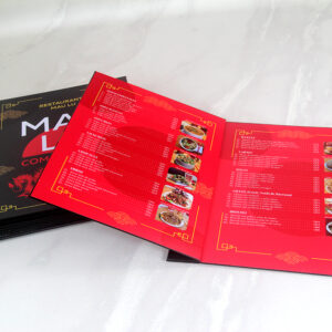 12 Menús Premium para Restaurantes.Medidas 10.5x12 pulgadas.