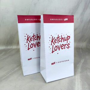 1 Ciento de Bolsas Bond Impresa Pequeña Medidas:17.5×23.5CM