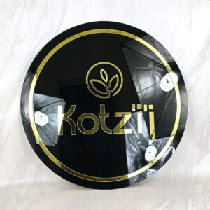 Rótulo Acrílico 3mm Con Letras en Corte Láser 3D 80CM