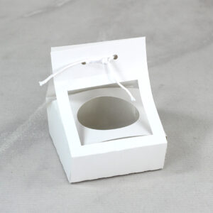 Ciento de Cajas para Candela Aromática, Medidas: 10x10x4 cm Ancho-Fondo-Alto (CAJA), Medidas Círculo: 6.5 cm.