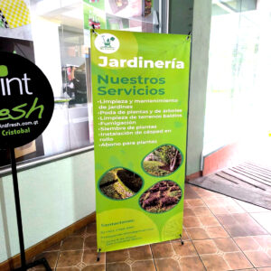 Banner X Full Color (0.60x1.60 metros)