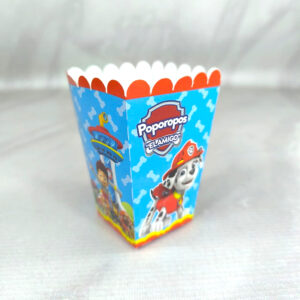 Ciento de Cajas para POP-CORN Personalizadas Medidas: 6×12 CM.