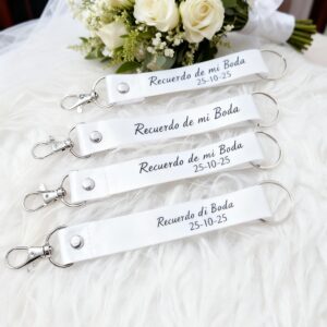 25 Landyard Tipo Llavero para Recuerdo Bodas
