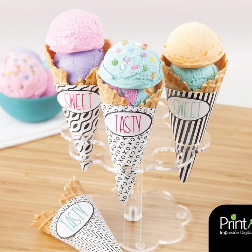 Empaque para Conos Helados