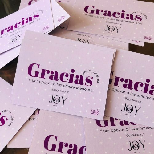 Tarjeta de Agradecimiento